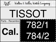 [1 PC] TISSOT 782/1 - 784/2
