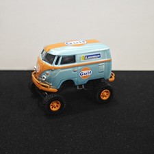 M2 Machines Kustom gulf michelin 1960 VW Delivery Van 4X4 big foot chrome