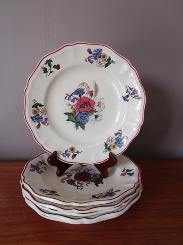 Assiettes plates 25 cm - 6,