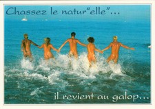 Carte postale 10X15cm FEMME