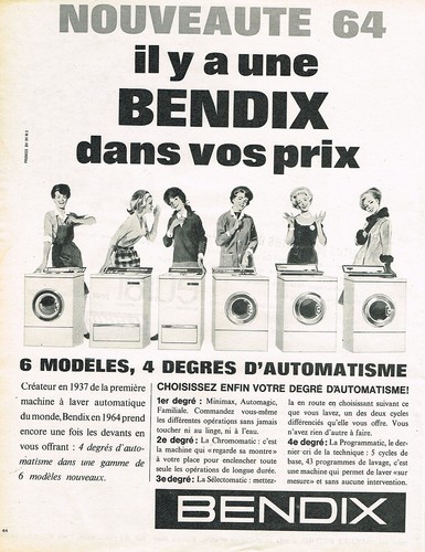 Advertising 1964 bandix - 1964,