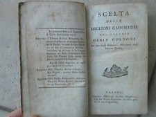 GOLDONI : SCELTA DELLE