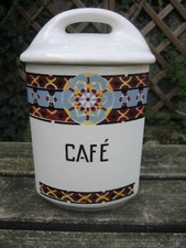 Ancien pot à épice CAFE