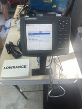 Lowrance LMS-527C IGPS Sonar / GPS Fish Finder/ Transducer/Power Cord/ Manual