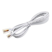 Câble de téléphone avec connecteur RJ11 6P4C vers connecteur RJ45 8P8C