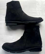 EUC Worn Once sz 37 Arche Black Nubuck Booties
