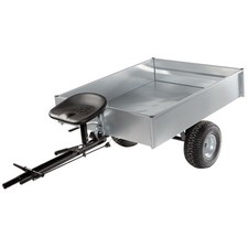 Remorque trainée à bennage