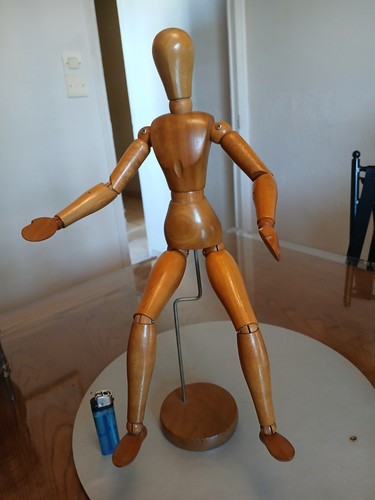 Mannequin artiste peintre - d'artiste,