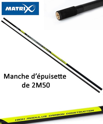 Manche épuisette gros - manche, d'épuisette