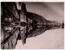 France, Dinant, Le Rocher Bayard, Ed. Hermans Vintage print,  Photomécanique 