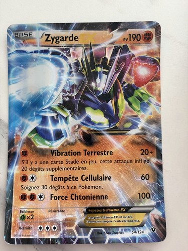 Pokémon jcc carte - pokémon, zygarde