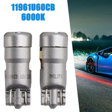 Car Light LED-T10 Ultinon Pro6000 W5W 11961U60CB 6000K 130LM Pour PHILIPS'
