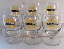 LOT 6 VERRES RICARD 17 CL 