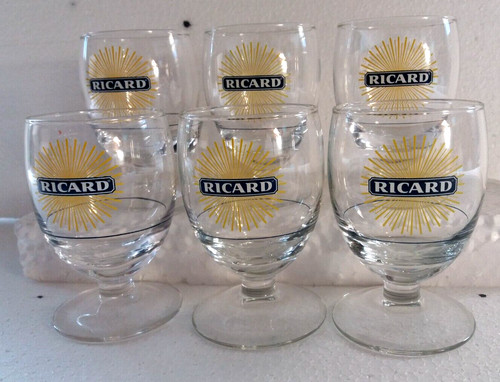 Lot verres ricard - 17, cl