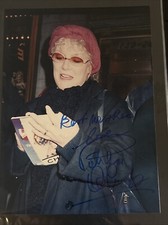 Petula Clark signed 8x11 photo Autographed downtown singer rare Pop Legend
