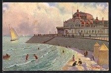 CPA Illustrateur Ostende