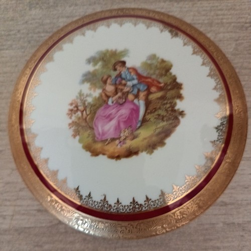 Boîte bijoux porcelaine - boîte, en