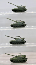USA Plastic Green Army Tanks