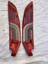 Pair of Ducati Pantah 600 TL flanked hulls