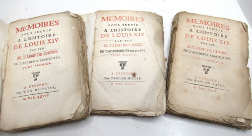 Abbe choisy memoires - abbe, de