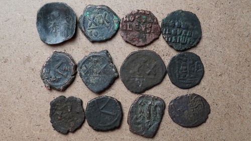 Lot monnaies byzantines - lot,