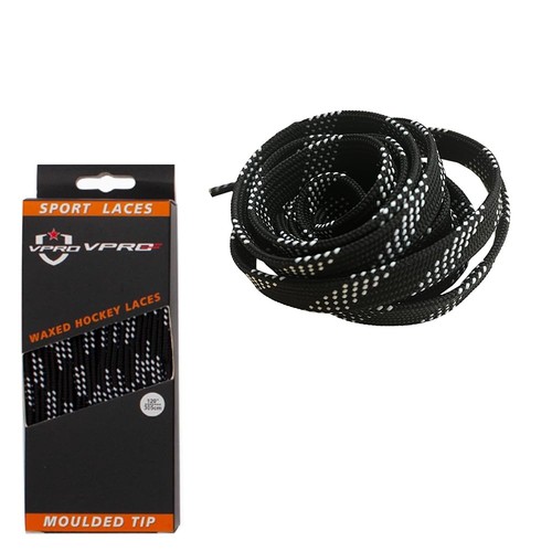 Lacets hockey cirés en - hockey,