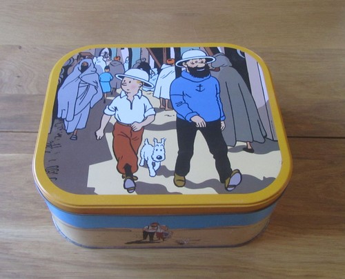 Boite tintin delacre le - boite,