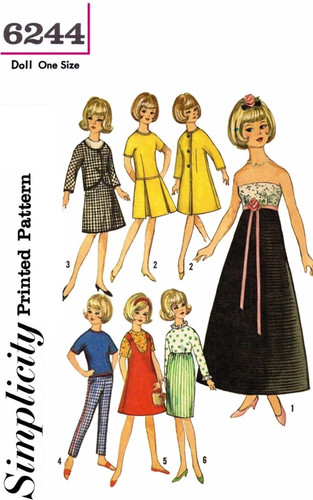 Patron simplicity barbie - patron,