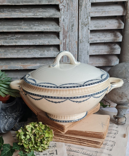 Ancienne soupiere terre fer - ancienne,