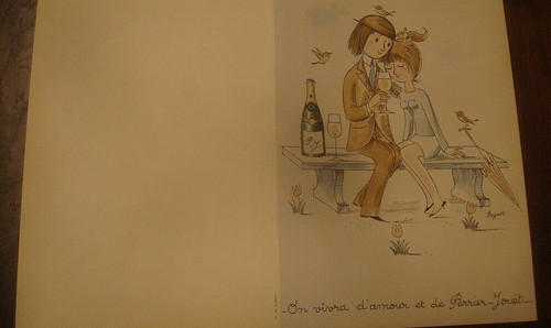 Menu ancien champagne - menu,