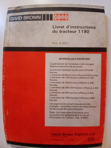 David brown case tracteur 1190 - case,