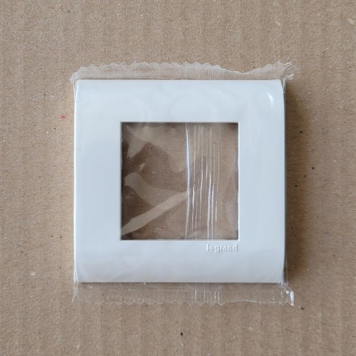 Plaque blanche poste - blanche,