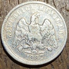 PIECE DE  10 CENTAVOS ARGENT