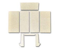 Habillage de foyer pour poêles à cheminée Yato de Skantherm plaques kit