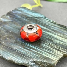 Charm Pandora murano deux tons