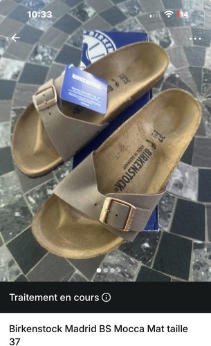Birkenstock tongs madrid - tongs, bs