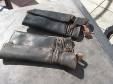 paire de guetres noires