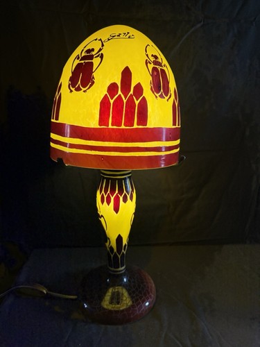 Lampe pate verre - pate, de