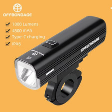Vélo Lumière 1000Lumen Vélo