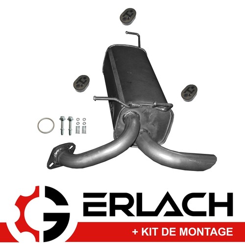 Silencieux arriere pour nissan - silencieux,
