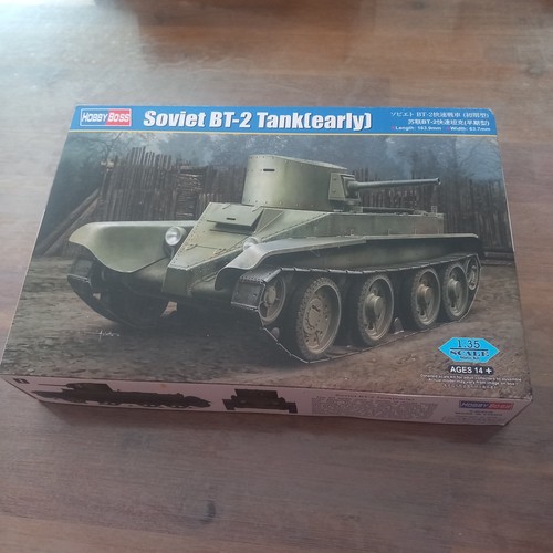 Maquette char soviet bt2 tank
