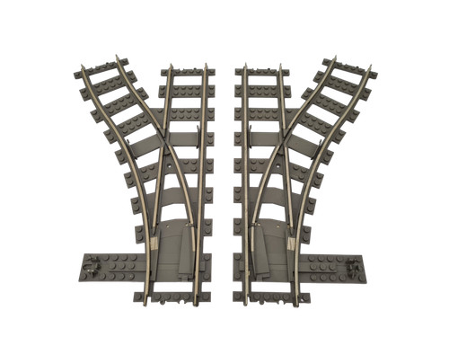 Lego train chemin de - 9v,
