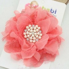 Magnifique Bandeau  pour BEBE reborn / poupon / petit ours brun ou autre poupée.