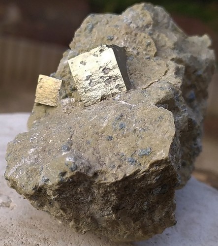 Superbe cube pyrite - superbe,