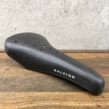 Raleigh Old School BMX Seat Black Velo NOS OG 1980s Plastic Bike Saddle