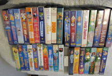 VHS Lot 36 cassettes films