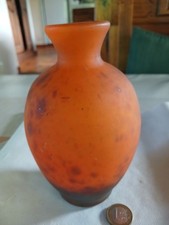ART DECO VASE EN PATE DE VERRE