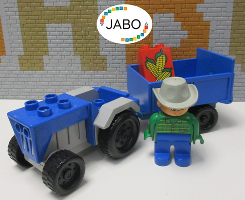 Tracteur lego duplo - (f7,