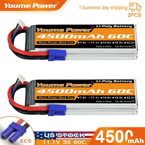 2pcs 4500mah 3s lipo - 2pcs,