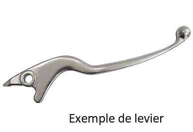 Levier frein coulé - de, poli